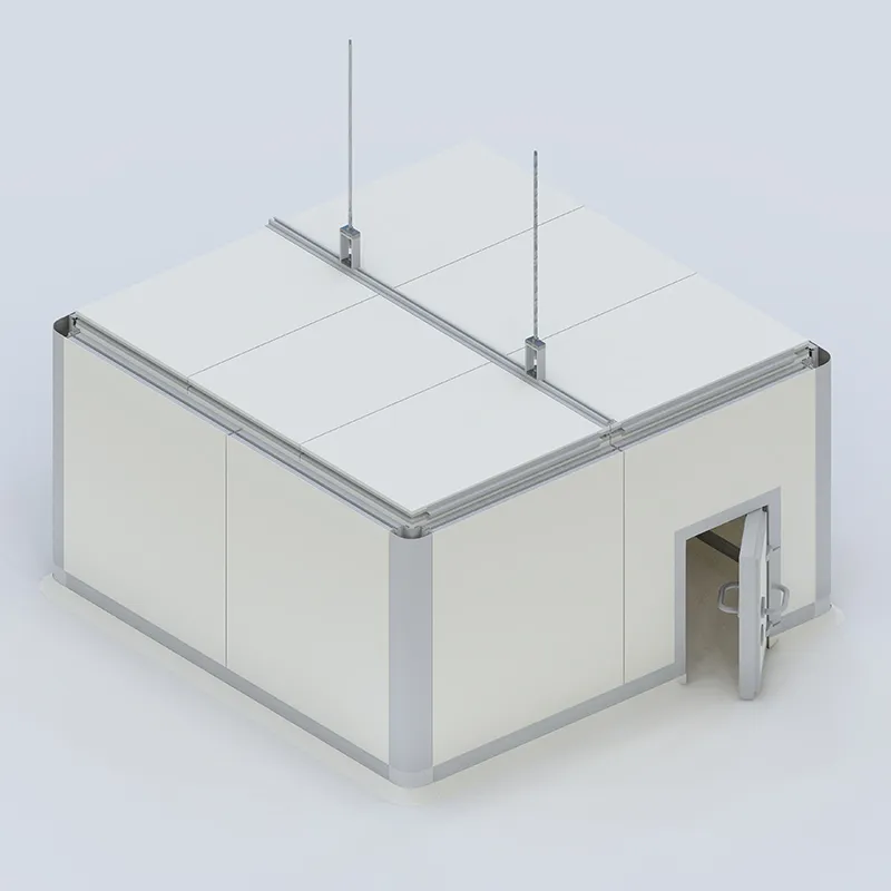 Cleanroom concealed bar ceiling system
