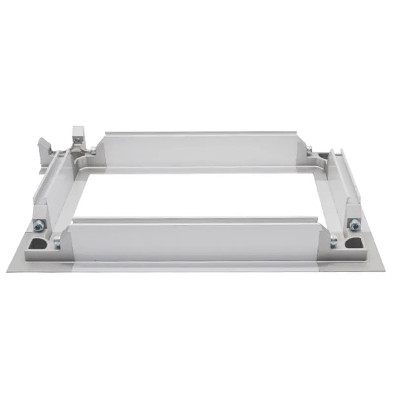 Clean room FFU ceiling grid system