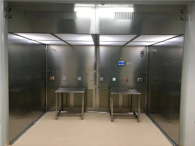 Cleanroom weighing cover